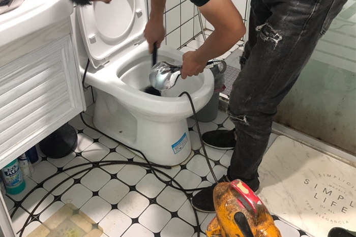 阿克陶疏通下水道