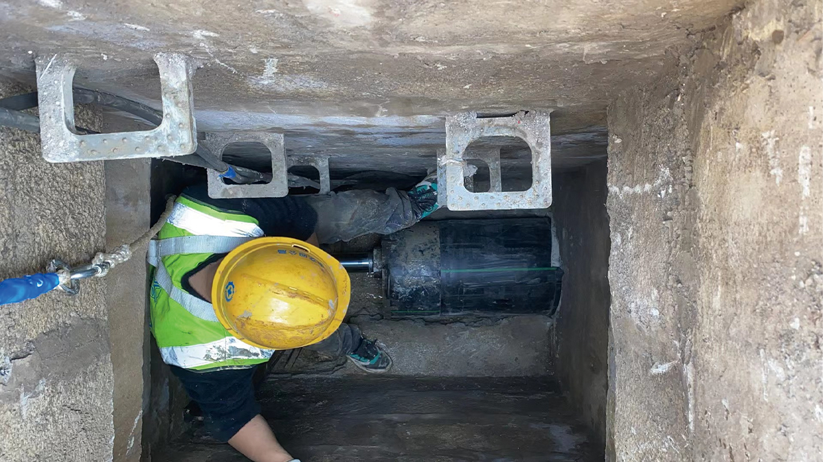 阿克陶HDPE短管内衬法